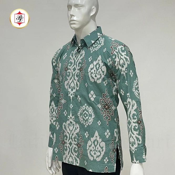 Batik Bali Lestari Kemeja Katun Lengan Panjang (RR01)